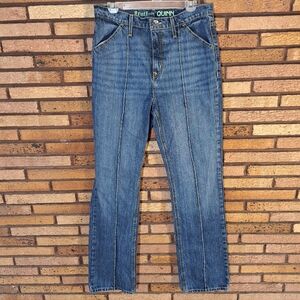 Cruel Size 30/9 Long Quinn Relaxed Straight Jean in Medium Stonewash